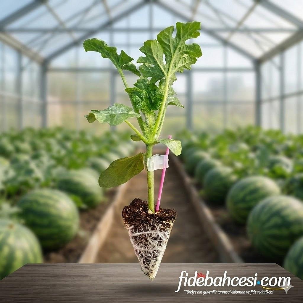 Aşılı Karpuz Fidesi - Görsel 2