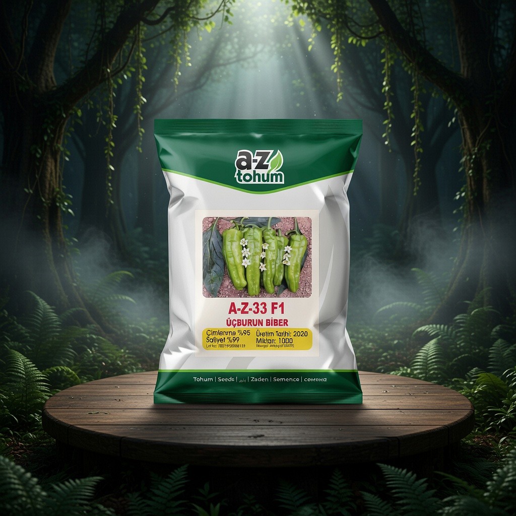 AZ 33 F1 Tatlı Üç Burun Biber Tohumu