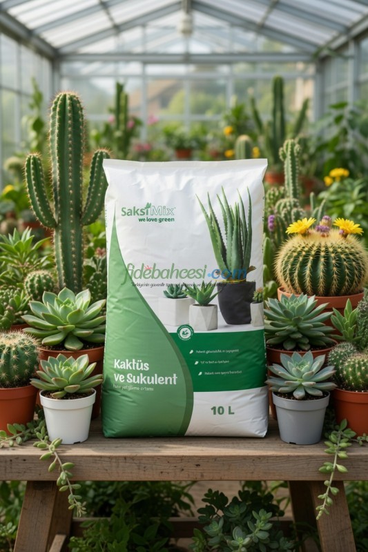 Saksı Mix 10 L Kaktüs & Sukulent Toprağı