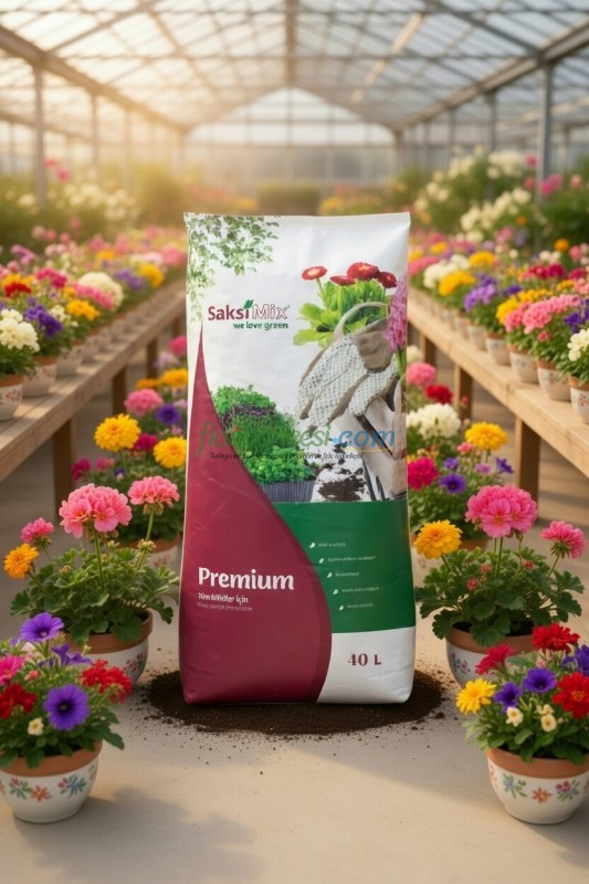 Saksı Mix 40 Lt  Saksı Toprağı - Görsel 2