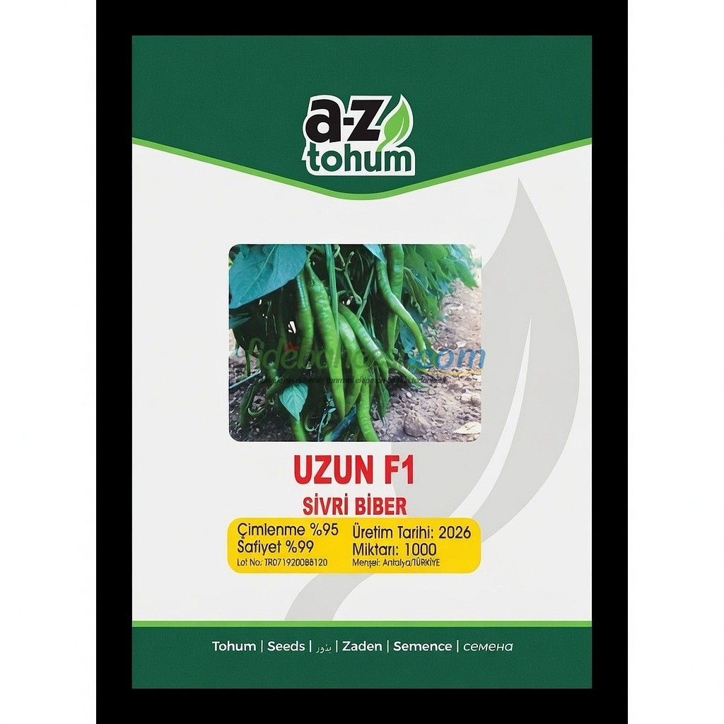 Uzun F1 Sivri Biber Tohumu - Görsel 1